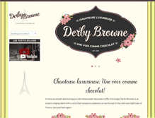 Tablet Screenshot of derbybrowne.com
